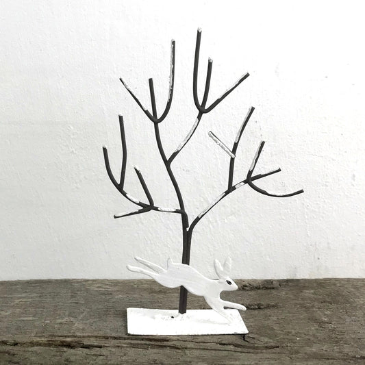 Arctic Hare Shelf Decoration