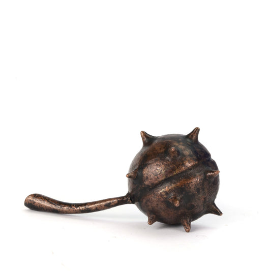 Empty Conker Shell Bronze Sculpture