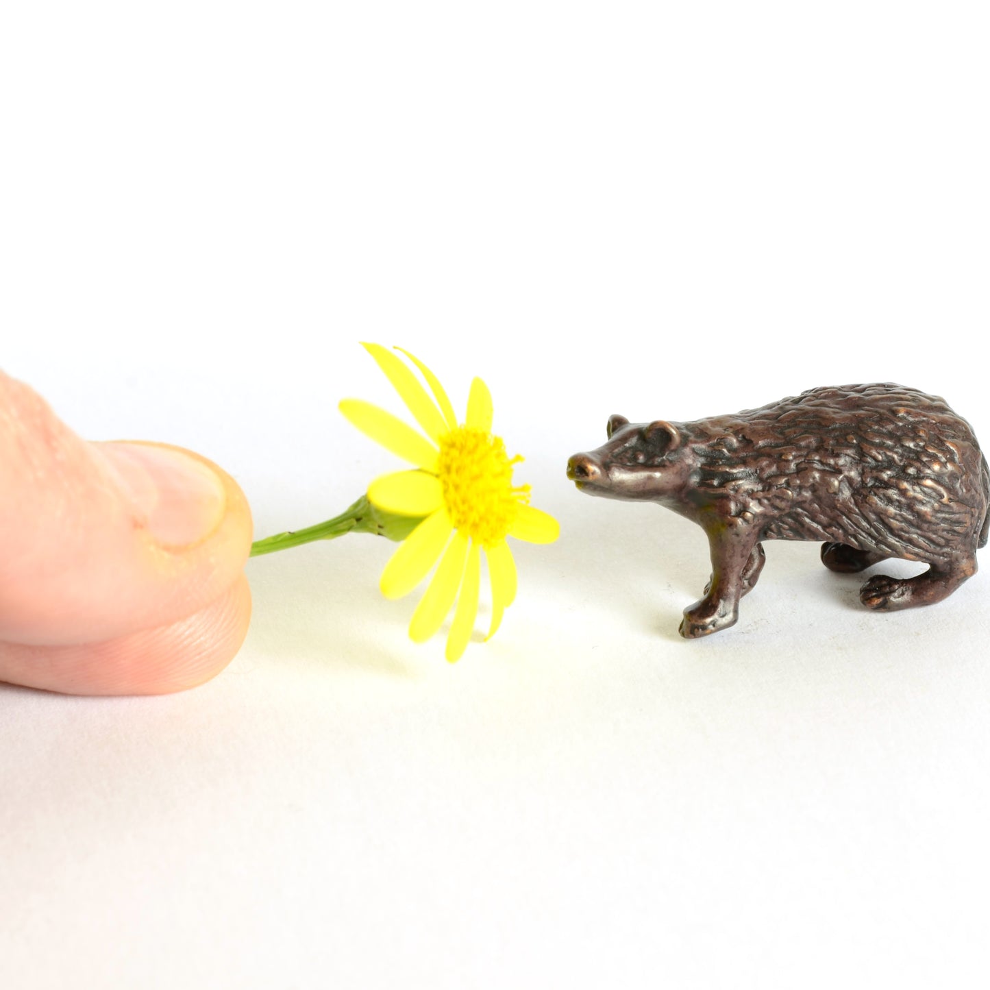 Badger Bronze Sculpture