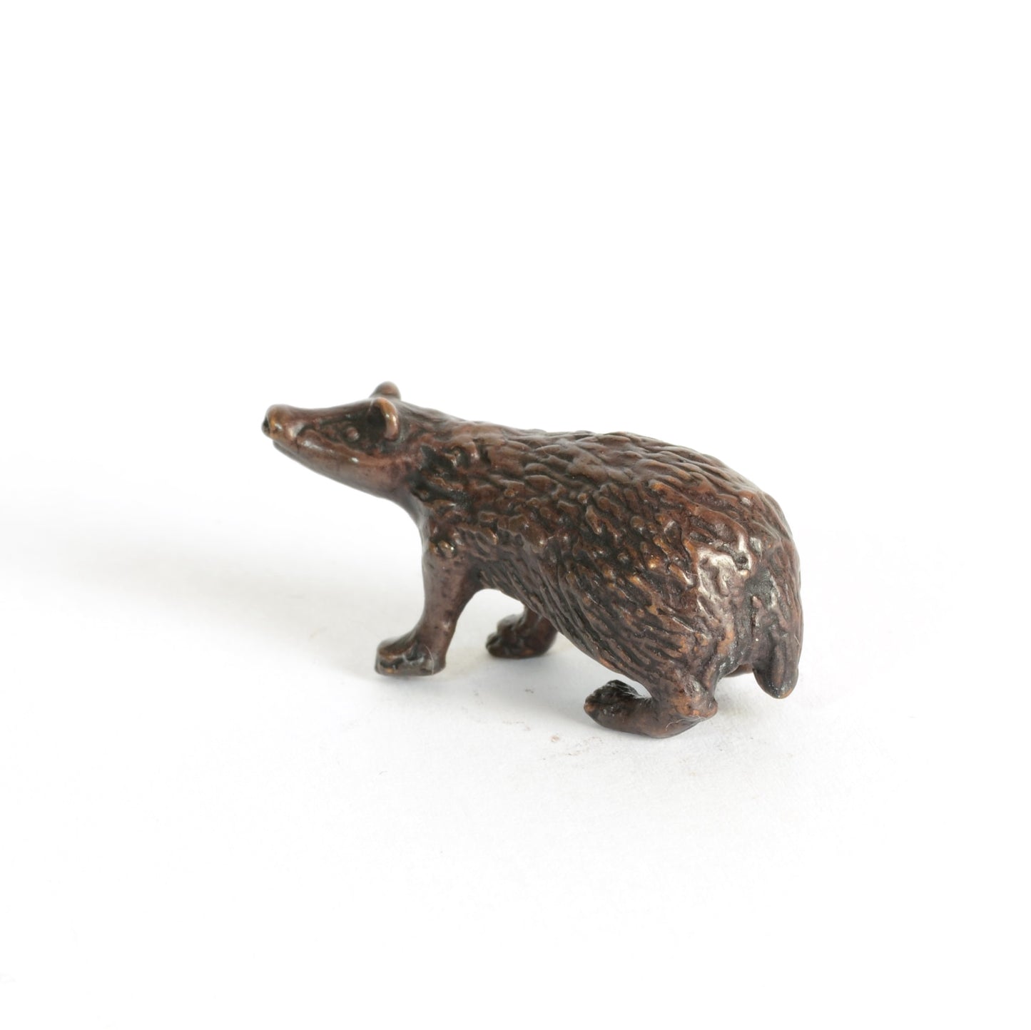 Badger Bronze Sculpture