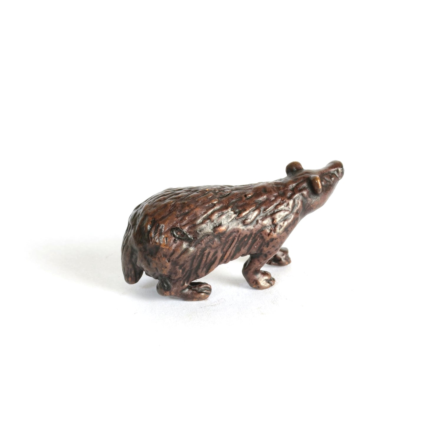 Badger Bronze Sculpture